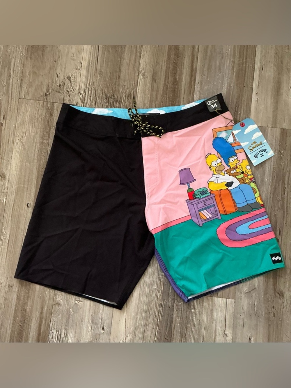 Billabong Swim Trunks The Simpsons